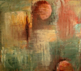 Andi Schoenbaum Abstract 5, 2009 Oil on Canvas 56" x 48" In the collection of Dawnelle Miesner.